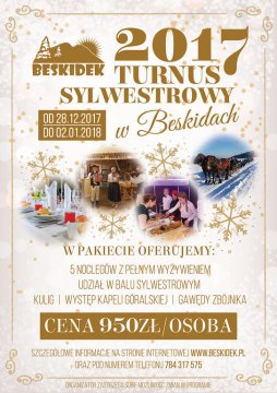 Turnus Sylwestrowy w Beskidach - Sylwestrowo.pl Turnus Sylwestrowy w Beskidach - Sylwester