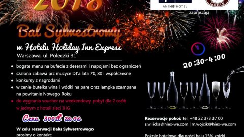 Bal Sylwestrowy Holiday Inn Express - Sylwestrowo.pl Bal Sylwestrowy Holiday Inn Express - Sylwester