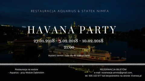 Fiesta Cubana - Havana Party - Sylwestrowo.pl Fiesta Cubana - Havana Party - Sylwester