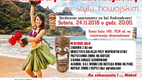 Bal Andrzejkowy w stylu hawajskim - Sylwestrowo.pl Bal Andrzejkowy w stylu hawajskim - Sylwester