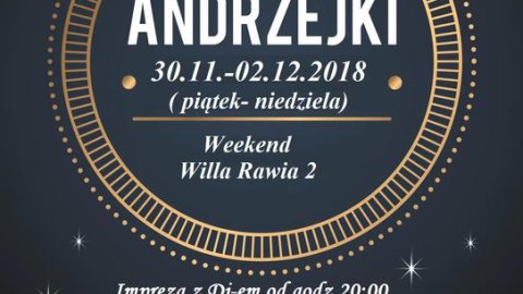 Andrzejki- Willa Rawia 2-Rewal 30.11.18 - Sylwestrowo.pl Andrzejki- Willa Rawia 2-Rewal 30.11.18 - Sylwester