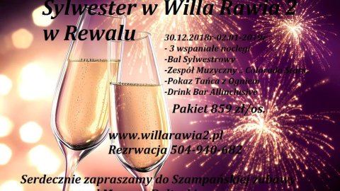 ,,Sylwester,, - Pakiet w Willa Rawia 2 - Sylwestrowo.pl ,,Sylwester,, - Pakiet w Willa Rawia 2 - Sylwester