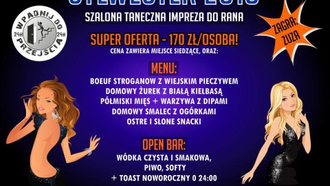 SYLWESTER W PUBIE PRZEJŚCIE - Sylwestrowo.pl SYLWESTER W PUBIE PRZEJŚCIE - Sylwester