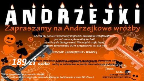 Zabawa Andrzejkowa z wróżką w górach! - Sylwestrowo.pl Zabawa Andrzejkowa z wróżką w górach! - Sylwester