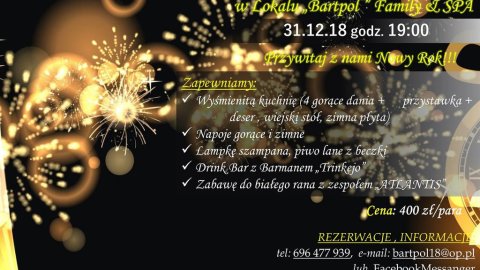 Bal Sylwestrowy w "Bartpol Family & SPA" - Sylwestrowo.pl Bal Sylwestrowy w "Bartpol Family & SPA" - Sylwester