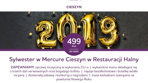 Bal sylwestrowy hotelu Mercure Cieszyn! - Sylwestrowo.pl Bal sylwestrowy hotelu Mercure Cieszyn! - Sylwester