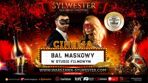 BAL MASKOWY W STUDIO FILMOWYM - Sylwestrowo.pl BAL MASKOWY W STUDIO FILMOWYM - Sylwester