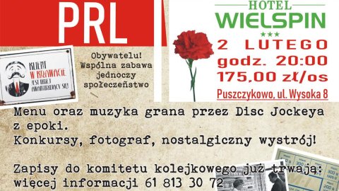 Bal karnawałowy w stylu PRL - Sylwestrowo.pl Bal karnawałowy w stylu PRL - Sylwester