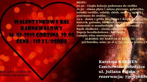 BAL KARNAWAŁOWY - Sylwestrowo.pl BAL KARNAWAŁOWY - Sylwester