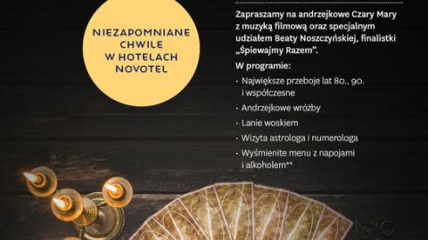 Andrzejki w NOVOTEL& IBIS Poznań - Sylwestrowo.pl Andrzejki w NOVOTEL& IBIS Poznań - Sylwester