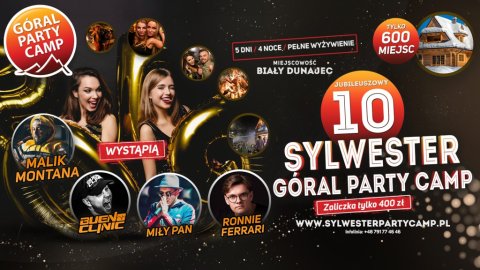 Największy Sylwester Studencki! Góral Party Camp 2020! - Sylwestrowo.pl Największy Sylwester Studencki! Góral Party Camp 2020! - Sylwester