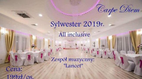 Sylwester All inclusive Sala weselna Carpe Diem - Sylwestrowo.pl Sylwester All inclusive Sala weselna Carpe Diem - Sylwester