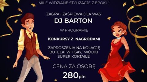 Sylwester z Przyjaciółmi i Znajomymi w stylu lat 20' - Sylwestrowo.pl Sylwester z Przyjaciółmi i Znajomymi w stylu lat 20' - Sylwester