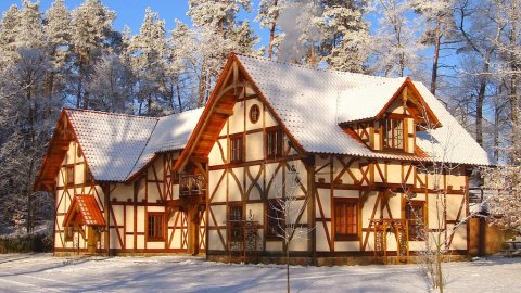 Duża Posiadłość nad jeziorem Narie - Mazury - las - Sylwestrowo.pl Duża Posiadłość nad jeziorem Narie - Mazury - las - Sylwester