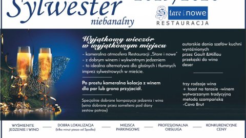 Sylwestrowa Kolacja z Winem w Restauracji Stare i Nowe - Sylwestrowo.pl Sylwestrowa Kolacja z Winem w Restauracji Stare i Nowe - Sylwester