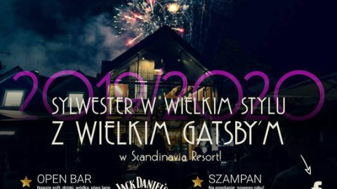 LAST MINUTE - 699 zł za PARĘ. Scandinavia Resort - Sylwester z Wielkim Gatsbym! - Sylwestrowo.pl LAST MINUTE - 699 zł za PARĘ. Scandinavia Resort - Sylwester z Wielkim Gatsbym! - Sylwester