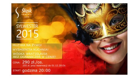 Bal Sylwestrowy w Hotelu Śląsk*** - Sylwestrowo.pl Bal Sylwestrowy w Hotelu Śląsk*** - Sylwester