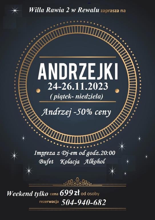 Weekend Impreza Andrzejkowa Rewal Andrzejki W Rewalu