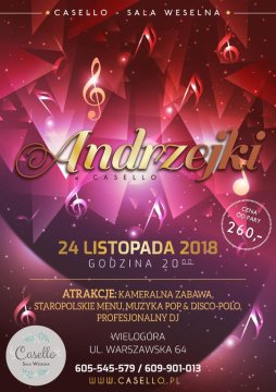 Andrzejki 2018 - Casello Sala Weselna