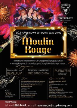 Bal Sylwestrowy 2018/2019 w Trzech Koronach ***