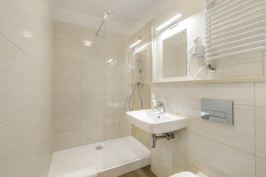 Łazienka w pokojach typu Superior