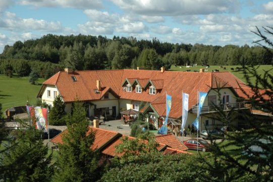 zjęcie głównego budynku dla gości