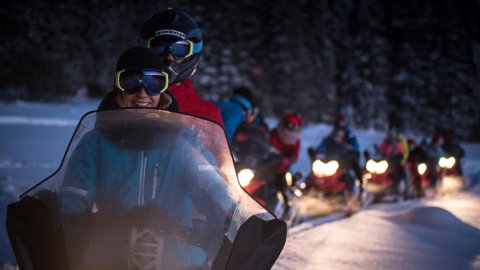 Wyprawa - skutery śnieżne w noc Sylwestrową 2021/2022 - Sylwester