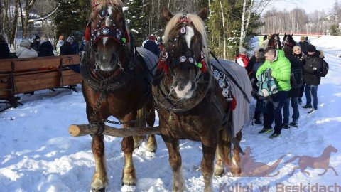 Kuligi Góralskie Węgierska GÓRKA grudzień, styczeń, luty, marzec