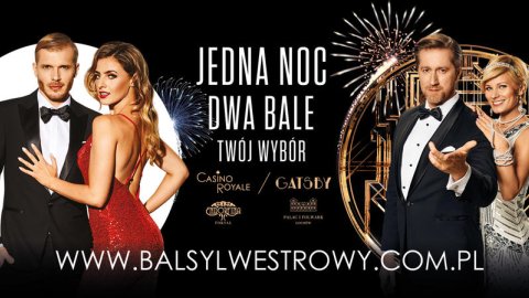 Casino Royale - Endorfina Foksal / Wielki Gatsby - Pałac i Folwark Łochów