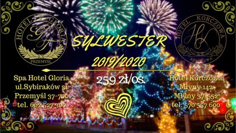 Sylwester 2019/2020 w SPA Hotel Gloria