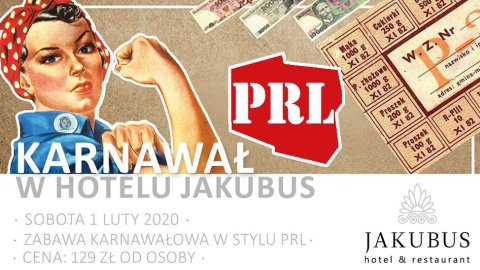 Zabawa karnawałowa w stylu PRL - Sylwester