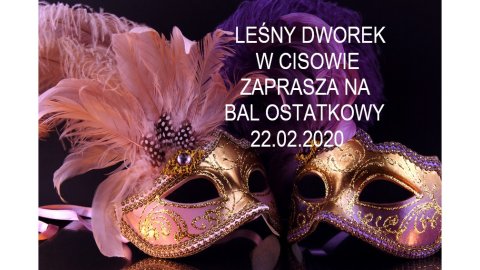 Bal Ostatkowy w Leśnym Dworku - Sylwester