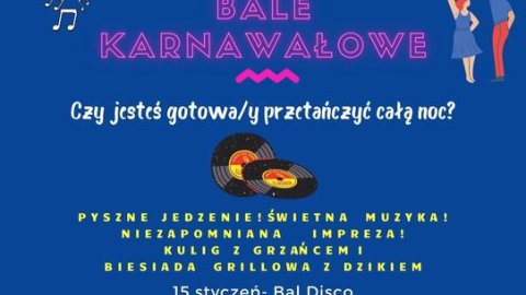  Bal karnawałowy, bal przebierańców, pieczony dzik - Sylwester