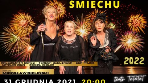 Spektakl sylwestrowy z lampką szampana - Sylwestrowo.pl Spektakl sylwestrowy z lampką szampana - Sylwester