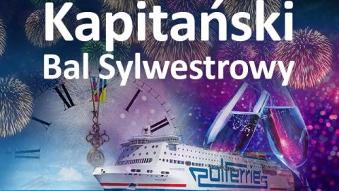 Kapitański Bal Sylwestrowy na promie Nova Star z rejsem na Zatokę Gdańską - Sylwester