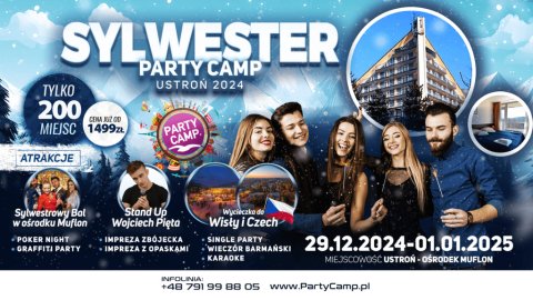 Studencki Sylwester w Ustroniu z Party Camp 2024/2025 - Sylwester