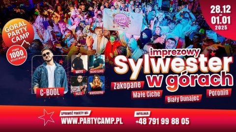 Sylwester w Białym Dunajcu k. Zakopanego z opcjami ALL INCLUSIVE - Sylwester