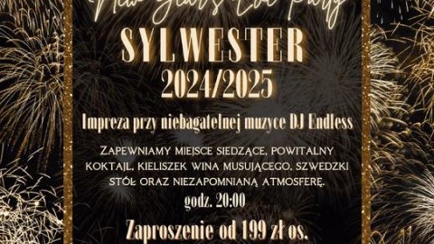 SYLWESTER Impreza przy niebagatelnej muzyce DJ Endless - Sylwester