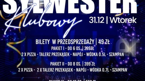 SYLWESTER KLUBOWY 2024/2025 Blue Velvet - Sylwester