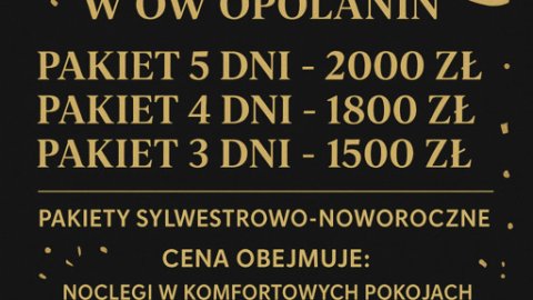 SYLWESTER NAD MORZEM - OPOLANIN (2-5 dni) - Sylwester.pl SYLWESTER NAD MORZEM - OPOLANIN (2-5 dni) - Sylwester