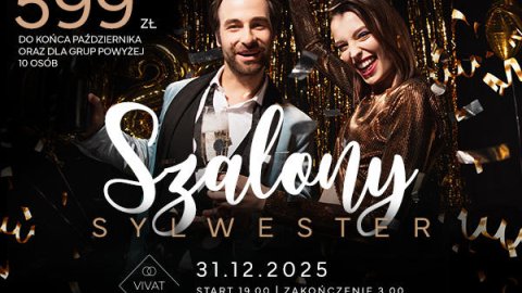 SZALONY SYLWESTER / NOWOROCZNY BAL VIVAT 2026 - Sylwester.pl SZALONY SYLWESTER / NOWOROCZNY BAL VIVAT 2026 - Sylwester