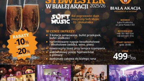 Bal Sylwestrowy w Białej Akacji - Sylwester.pl Bal Sylwestrowy w Białej Akacji - Sylwester