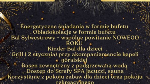 Wystrzałowy Pakiet Sylwestrowy 25/2026 - Sylwester.pl Wystrzałowy Pakiet Sylwestrowy 25/2026 - Sylwester