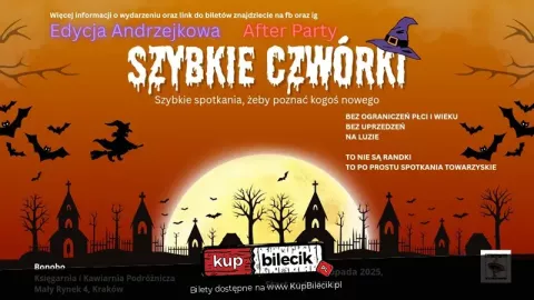 Andrzejkowe Szybkie Czwórki - spotkania z nutą magii i podróży - Sylwester.pl Andrzejkowe Szybkie Czwórki - spotkania z nutą magii i podróży - Sylwester