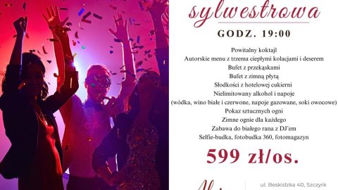 Hotel Alpin - bal sylwestrowy all inclusive w Szczyrku - Sylwester