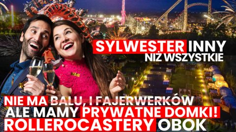 Sylwester we własnym prywatnym Domku z jacuzzi! Nocleg + Energylandia - Sylwester