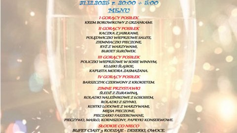 BAL SYLWESTROWY 2025 - Sylwester