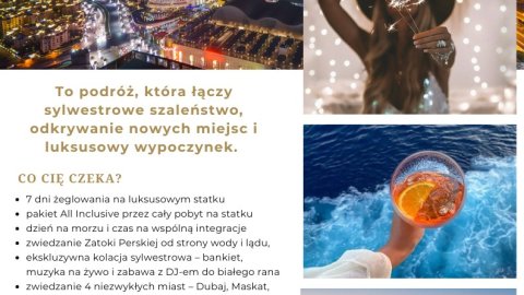 BLASK EMIRATÓW- SYLWESTROWY REJS - Sylwester