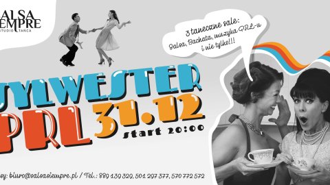 Sylwester PRL z Salsa Siempre! - Sylwester