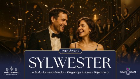 SYLWESTER W STYLU JAMESA BONDA | 2025/2026 - Sylwester